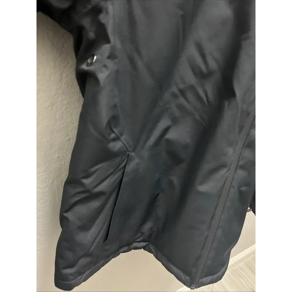 ANTARCTICA GEAR Heated Sz Large Black Snow Jacket Ski + 12V/16000mAh Battery